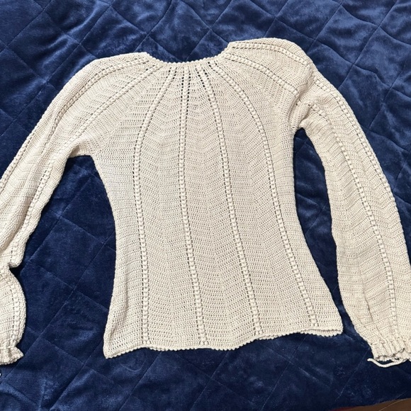 J. Crew Cream V-Neck Sweater - Picture 12 of 12